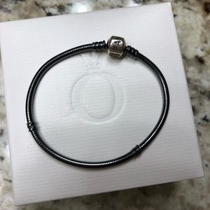 Pandora oxidized bracelet
